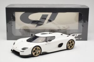 Koenigsegg CC850 Crystal White GT Spirit 1:18 GT903 Resin - image 6 of 6