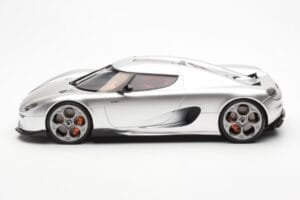 Koenigsegg CC850 Moon Silver GT Spirit 1:18 GT452 Resin - image 3 of 6