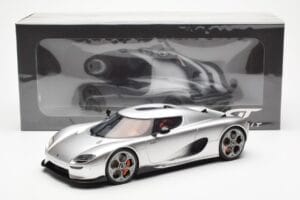 Koenigsegg CC850 Moon Silver GT Spirit 1:18 GT452 Resin - image 6 of 6