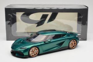 Koenigsegg Gemera Racing Green GT Spirit 1:18 GT888 Resin - image 5 of 5