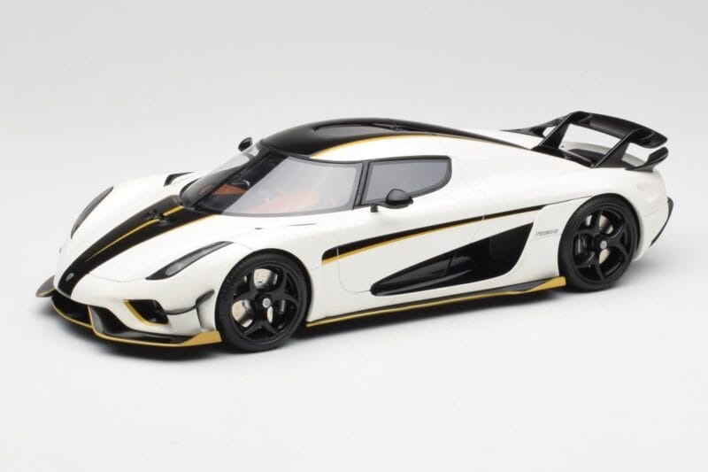 Koenigsegg Regera Crystal White GT Spirit 1:18 GT913 Resin