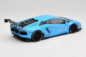 Lamborghini Aventador Liberty Walk Blue GT Spirit 1:18 GT073 Resin - image 2 of 6