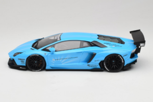 Lamborghini Aventador Liberty Walk Blue GT Spirit 1:18 GT073 Resin - image 3 of 6
