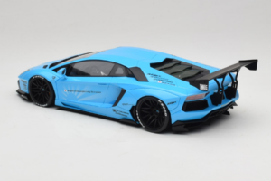 Lamborghini Aventador Liberty Walk Blue GT Spirit 1:18 GT073 Resin - image 5 of 6
