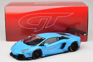 Lamborghini Aventador Liberty Walk Blue GT Spirit 1:18 GT073 Resin - image 6 of 6