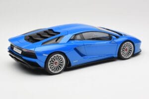 Lamborghini Aventador S LP740-4 Blue Nila AUTOart 1:18 79134 Diecast - image 3 of 8