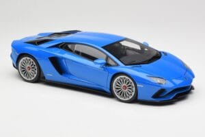 Lamborghini Aventador S LP740-4 Blue Nila AUTOart 1:18 79134 Diecast - image 6 of 8