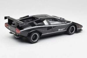 Lamborghini Countach LP500S Black Kyosho 1:18 08326K Diecast - image 3 of 8