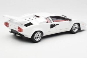 Lamborghini Countach LP500S White Kyosho 1:18 08320E Diecast - image 3 of 8