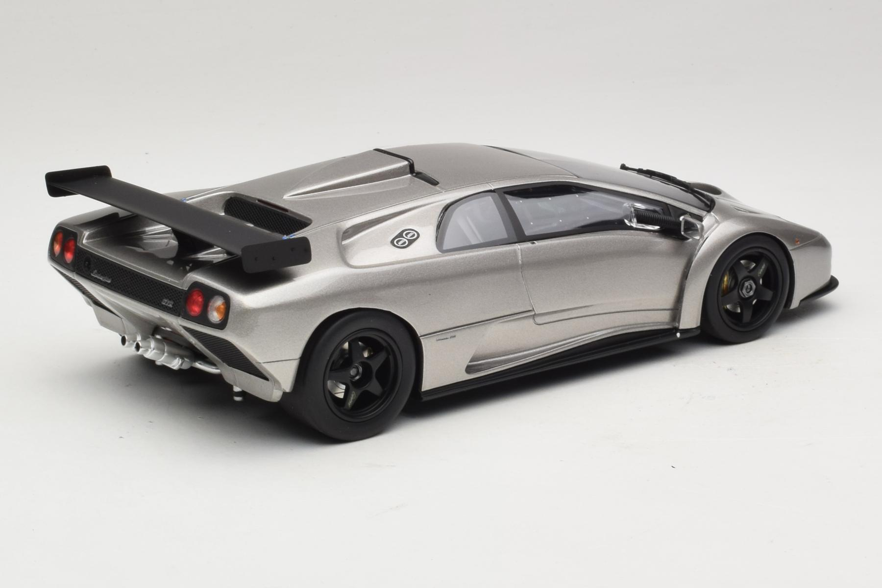Lamborghini Diablo GT-R Silver Kyosho 1:18