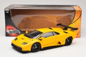 Lamborghini Diablo GTR Yellow Hot Wheels 1:18 53885 Diecast - image 8 of 8