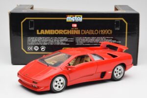 Lamborghini Diablo Red Bburago 1:18 3028-M1 Diecast - image 8 of 8