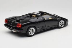 Lamborghini Diablo Roadster Black AUTOart 1:18 70093-R1 Diecast - image 4 of 10