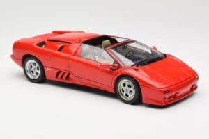 Lamborghini Diablo Roadster Red AUTOart 1:18 70091 Diecast - image 6 of 8