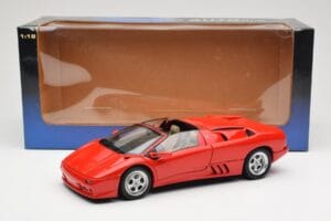 Lamborghini Diablo Roadster Red AUTOart 1:18 70091 Diecast - image 8 of 8