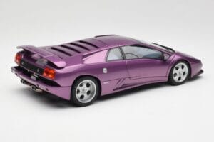 Lamborghini Diablo SE30 Anniversary Edition Metallic Purple AUTOart 1:18 79158 Diecast - image 3 of 8