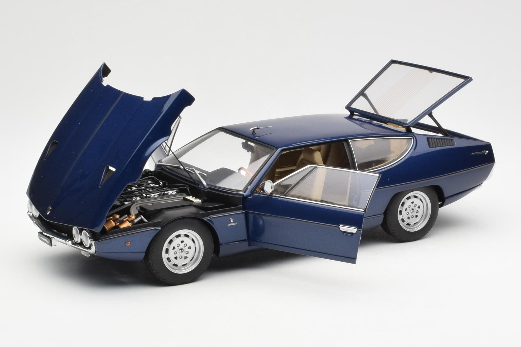 AUTOart Lamborghini Espada 1:18 Blue Metallic Diecast