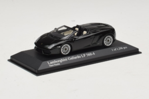 Lamborghini Gallardo LP560-4 Spyder Black Minichamps 1:43 400103830 Diecast - image 2 of 5