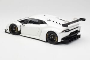 Lamborghini Huracan GT3 White AUTOart 1:18 81527 Diecast - image 7 of 8