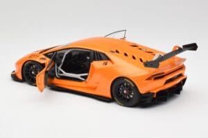 Lamborghini Huracan LP620-2 Super Trofeo Arancio Borealis Pearl Effect Orange AUTOart 1:18 81558 Diecast - image 5 of 8