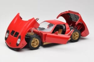 Lamborghini Miura Red Anson 1:18 30302 Diecast - image 2 of 8