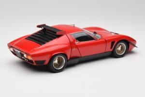 Lamborghini Miura SVR Red & Black Kyosho 1:18 08319R Diecast - image 3 of 8