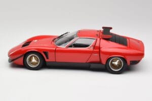 Lamborghini Miura SVR Red & Black Kyosho 1:18 08319R Diecast - image 4 of 8