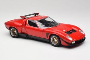 Lamborghini Miura SVR Red & Black Kyosho 1:18 08319R Diecast - image 6 of 8