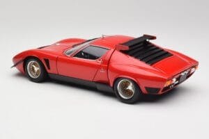 Lamborghini Miura SVR Red & Black Kyosho 1:18 08319R Diecast - image 7 of 8