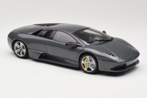 Lamborghini Murcielago LP640 Grey Norev 1:18 187949 Diecast - image 6 of 8