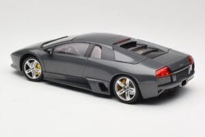 Lamborghini Murcielago LP640 Grey Norev 1:18 187949 Diecast - image 7 of 8