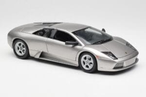 Lamborghini Murcielago Silver Maisto 1:18 7450257 Diecast - image 6 of 8