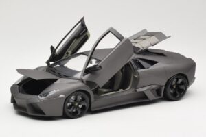 Lamborghini Reventon Matte Grey Bburago 1:18 18-11029 Diecast - image 2 of 8