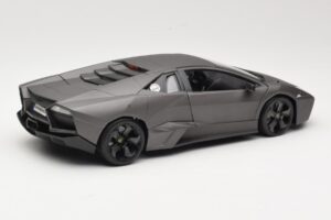 Lamborghini Reventon Matte Grey Bburago 1:18 18-11029 Diecast - image 3 of 8