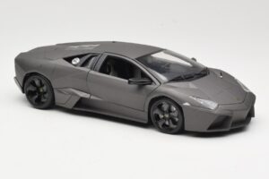 Lamborghini Reventon Matte Grey Bburago 1:18 18-11029 Diecast - image 6 of 8