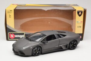 Lamborghini Reventon Matte Grey Bburago 1:18 18-11029 Diecast - image 8 of 8