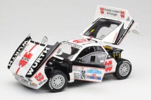 Lancia 037 #1 G. Cunico / E. Bartolich Targa Florio Winner 1983 Kyosho 1:18 08302H Diecast - image 2 of 8