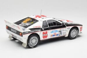 Lancia 037 #1 G. Cunico / E. Bartolich Targa Florio Winner 1983 Kyosho 1:18 08302H Diecast - image 3 of 8
