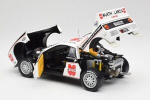 Lancia 037 #1 G. Cunico / E. Bartolich Targa Florio Winner 1983 Kyosho 1:18 08302H Diecast - image 5 of 8