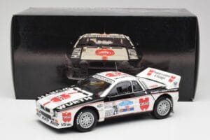 Lancia 037 #1 G. Cunico / E. Bartolich Targa Florio Winner 1983 Kyosho 1:18 08302H Diecast - image 8 of 8