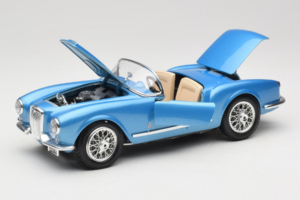 Lancia Aurelia B24 Spider Blue Bburago 1:18 3010-M1 Diecast - image 2 of 8