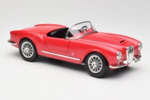 Lancia Aurelia B24 Spider Red Bburago 1:18 3010 Diecast - image 6 of 8