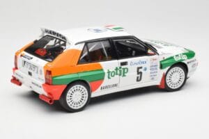 Lancia Delta HF Integrale Evo II Totip #5 A. Aghini / S. Farnocchia Rally Monte Carlo 1993 Kyosho 1:18 08348F Diecast - image 3 of 8