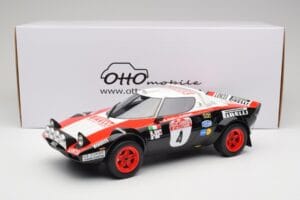 Lancia Stratos HF Gr.4 Black #0 M. Alen / I. Kivimäki Rally San Remo 1978 Otto 1:12 G088 Resin - image 6 of 6