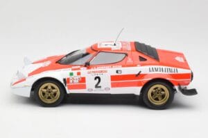 Lancia Stratos HF #2 J-B. Andruet / Biche Winners Tour de Corse 1974 Minichamps 1:18 155741702 Diecast - image 3 of 6