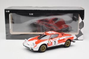 Lancia Stratos HF #2 J-B. Andruet / Biche Winners Tour de Corse 1974 Minichamps 1:18 155741702 Diecast - image 6 of 6