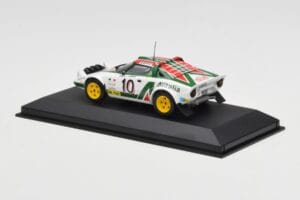 Lancia Stratos #10 Team Alitalia S. Munari / S. Maiga Rally Monte Carlo 1976 Minichamps 1:43 430761210 Diecast - image 3 of 4