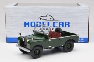 Land Rover 88 Series 1 Open Top Dark Green MCG 1:18 MCG18367 Diecast - image 6 of 6