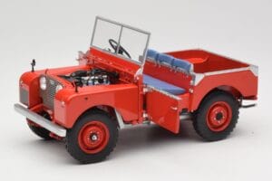 Land Rover 88 Series I Red Minichamps 1:18 150168910 Diecast - image 2 of 8