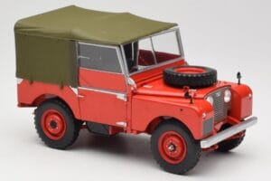 Land Rover 88 Series I Red Minichamps 1:18 150168910 Diecast - image 6 of 8